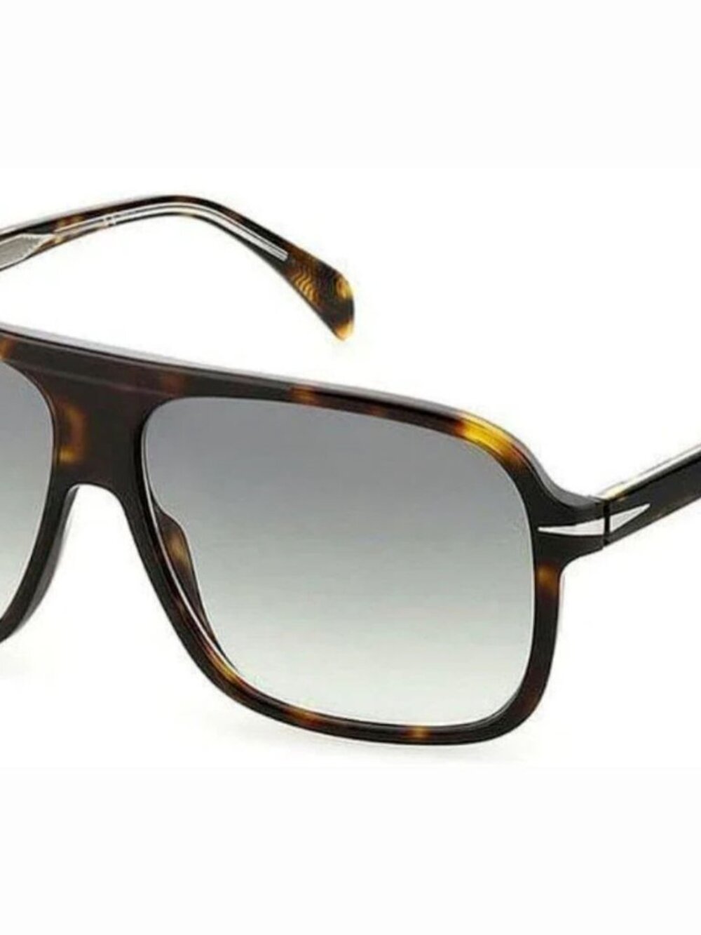 David Beckham DB7008 0086/9K Men's Havana / Green Shaded Gradient Sunglasses